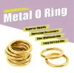 aro argolla hebilla metalica 50mms interior 3mms espesor color dorado por unidad 2