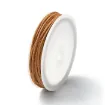 cordon algodon encerado fino 1mm carretel 7mts aprox set 8 colores diferentes 3