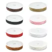 cordon algodon encerado fino 1mm carretel 7mts aprox set 8 colores diferentes 4