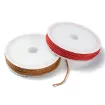 cordon algodon encerado fino 1mm carretel 7mts aprox set 8 colores diferentes 6