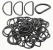 agolla anillos hierro hebilla forma d medida 25x17mms x10 unidades color negro 0
