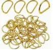 agolla anillos hierro hebilla forma d medida 25x17mms x10 unidades color dorado 0