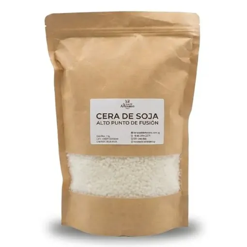 cera soja ecologica 100 vegetal sin aditivos apto veganos perlas alto punto fusion por kilo 0