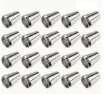 tapon metalico terminal para cordon 1cm medidan 12x14mms por 10 unidades color niquel 0