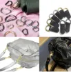 hebillas metalicas forma d medida 25x17mms x10 unidades color negro 5