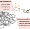 hebillas metalicas forma d medida 25x17mms x10 unidades color niquel 3