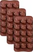 molde silicona grado alimenticio para reposteria masas jabones modelo corazones 3x1 5cms x15 1