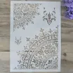 stencil plantilla reutilizable pet 30x21cms modelo mandala floral por unidad 1