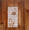 stencil plantilla 25x12cms modelos vintage 8 motivos diferentes eleccion por unidad 1
