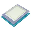 set 4 bases diferentes para corte estampado incluye tapete fieltro 20x30cms placa poliuretano 0
