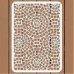 stencil plantilla reutilizable pet 30x21cms modelo estampado holtz circular 0