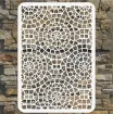 stencil plantilla reutilizable pet 30x21cms modelo estampado holtz circular 2