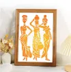 stencil plantilla reutilizable pet 30x21cms modelo tribal africanas 3