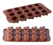 molde silicona grado alimenticio para reposteria masas jabones modelo estrellas 3x1 5cms x15 3