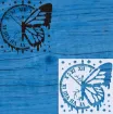 stencil plantilla reutilizable 20x20cms modelo relojes engranajes 9 modelos diferentes precio unitario 1