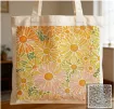 stencil plantilla reutilizable 20x20cms modelo flores margaritas 1