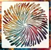 stencil plantilla reutilizable 15x15cms modelo espirales 0