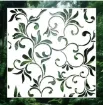 stencil plantilla reutilizable 15x15cms modelo patron damasco 0