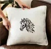 stencil plantilla reutilizable 15x15cms modelo cabeza caballo 4