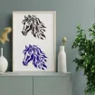 stencil plantilla reutilizable 15x15cms modelo cabeza caballo 5