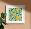 stencil plantilla reutilizable 20x20cms modelo floral vintage 4 modelos diferentes precio unitario 3