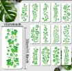 stencil plantilla 30x15cms modelos guarda floral 14 modelos diferentes precio unitario 1