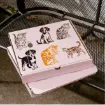 stencil plantilla reutilizable 15x15cms modelo mascotas 9 motivos diferentes precio unitario 2