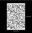 stencil plantilla reutilizable 16 5x11 5cms modelo vid romantica vintage 0