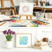 stencil plantilla reutilizable 15x15cms modelo texturas vintage x16 motivos diferentes precio unitario 4