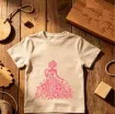 stencil plantilla reutilizable 15x15cms modelo dama elegante floral 4