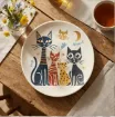 stencil plantilla reutilizable 15x15cms modelo gatos divertidos 4 motivos diferentes precio unitario 3