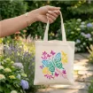 stencil plantilla reutilizable 10x10cms modelo mariposas floral set 4 modelos diferentes 3