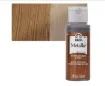 pintura acrilica metalizada metallic acrylic color f a folk art 2oz 59ml color 2570 chocolate brown 0