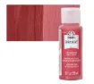 pintura acrilica metalizada metallic acrylic color f a folk art 2oz 59ml color 665 garnet red granate 0