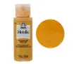 pintura acrilica metalizada metallic acrylic folk art x2oz 59ml color 36221 golden touch oro toque 0
