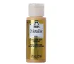 pintura acrilica metalizada metallic acrylic folk art x2oz 59ml color 36221 golden touch oro toque 1