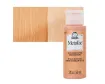pintura acrilica metalizada metallic acrylic folk art x2oz 59ml color 36270 radiant copper cobre radian 0