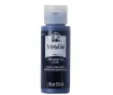 pintura acrilica metalizada metallic acrylic folk art x2oz 59ml color 36224 midnight blue azul medianoc 2