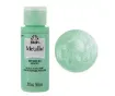 pintura acrilica metalizada metallic acrylic folk art x2oz 59ml color 36271 green silk seda verde 1