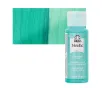 pintura acrilica metalizada metallic acrylic folk art x2oz 59ml color 655 aquamarine verde aguamarina 0