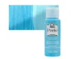 pintura acrilica perlada brillante perle acrylic folk art x2oz 59ml color 4587 cashmere blue azul 0