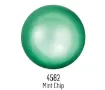 pintura acrilica perlada brillante perle acrylic folk art x2oz 59ml color 4582 mint chip menta 1
