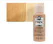 pintura acrilica perlada brillante perle acrylic folk art x2oz 59ml color 4579 peach puff melocoton 0