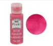 pintura acrilica perlada brillante perle acrylic folk art x2oz 59ml color 4576 rose sorbet sorbete rosa 0