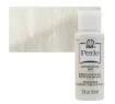 pintura acrilica perlada brillante perle acrylic folk art x2oz 59ml color 4571 mother pearl madreperla 0