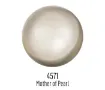 pintura acrilica perlada brillante perle acrylic folk art x2oz 59ml color 4571 mother pearl madreperla 1