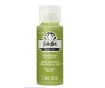 pintura acrilica mate acrylic matte folk art x59ml color 2552 citrus green verde citrus 0