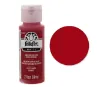 pintura acrilica mate acrylic matte folk art x59ml color 4669 imperial red rojo imperial 0