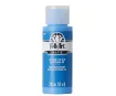 pintura acrilica mate acrylic matte folk art x59ml color 2587 look at me blue azul mirame 0
