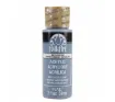 pintura acrilica mate acrylic matte folk art x59ml color 2568 cloudy day dia nublado 0